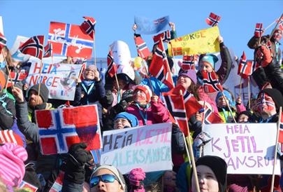 Folkefest i Kvitfjell