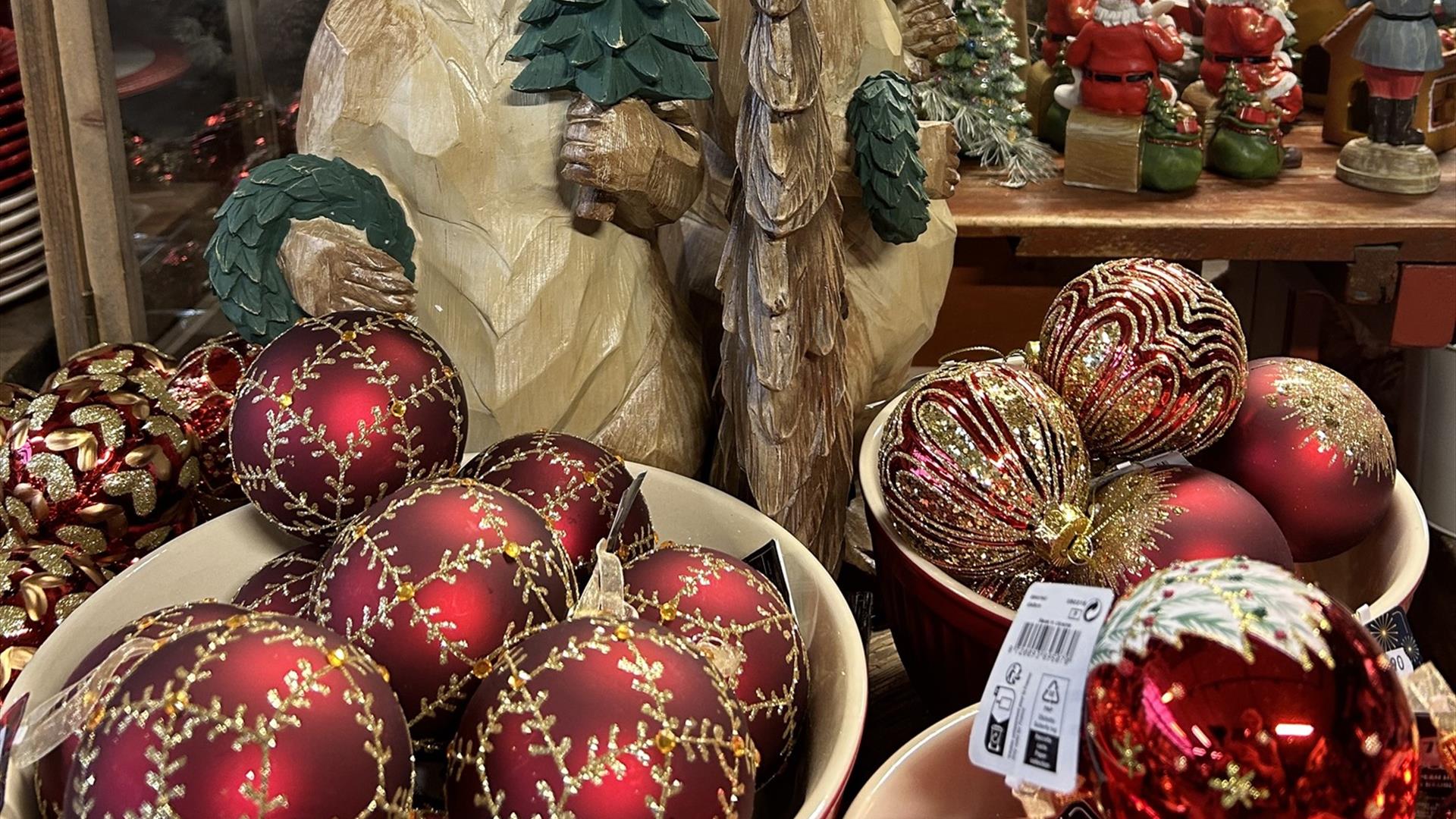 Juledekor på Bjøre Gartneri