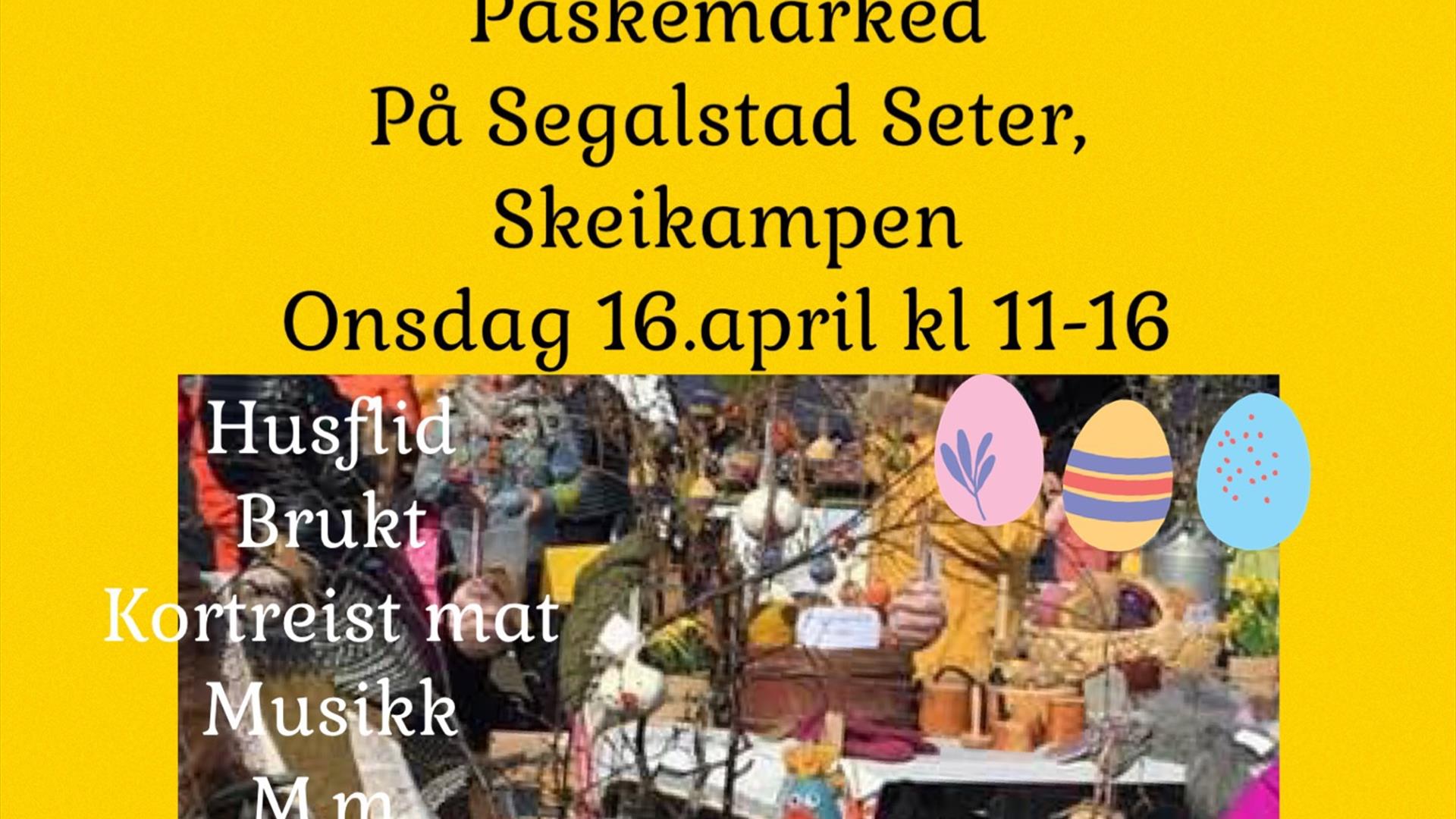 Påskemarked på segalstad seter