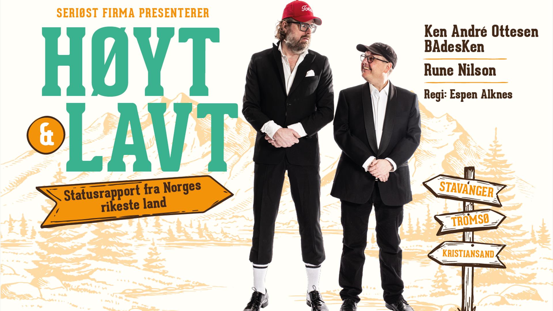 Humorshow med Rune Nilson og Ken André Ottesen (BAdesKen)