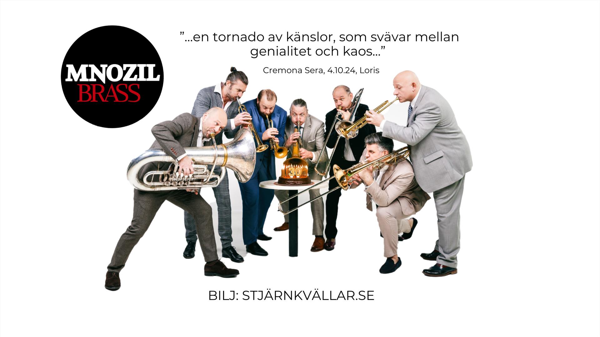 Konsert med Mnozil Brass