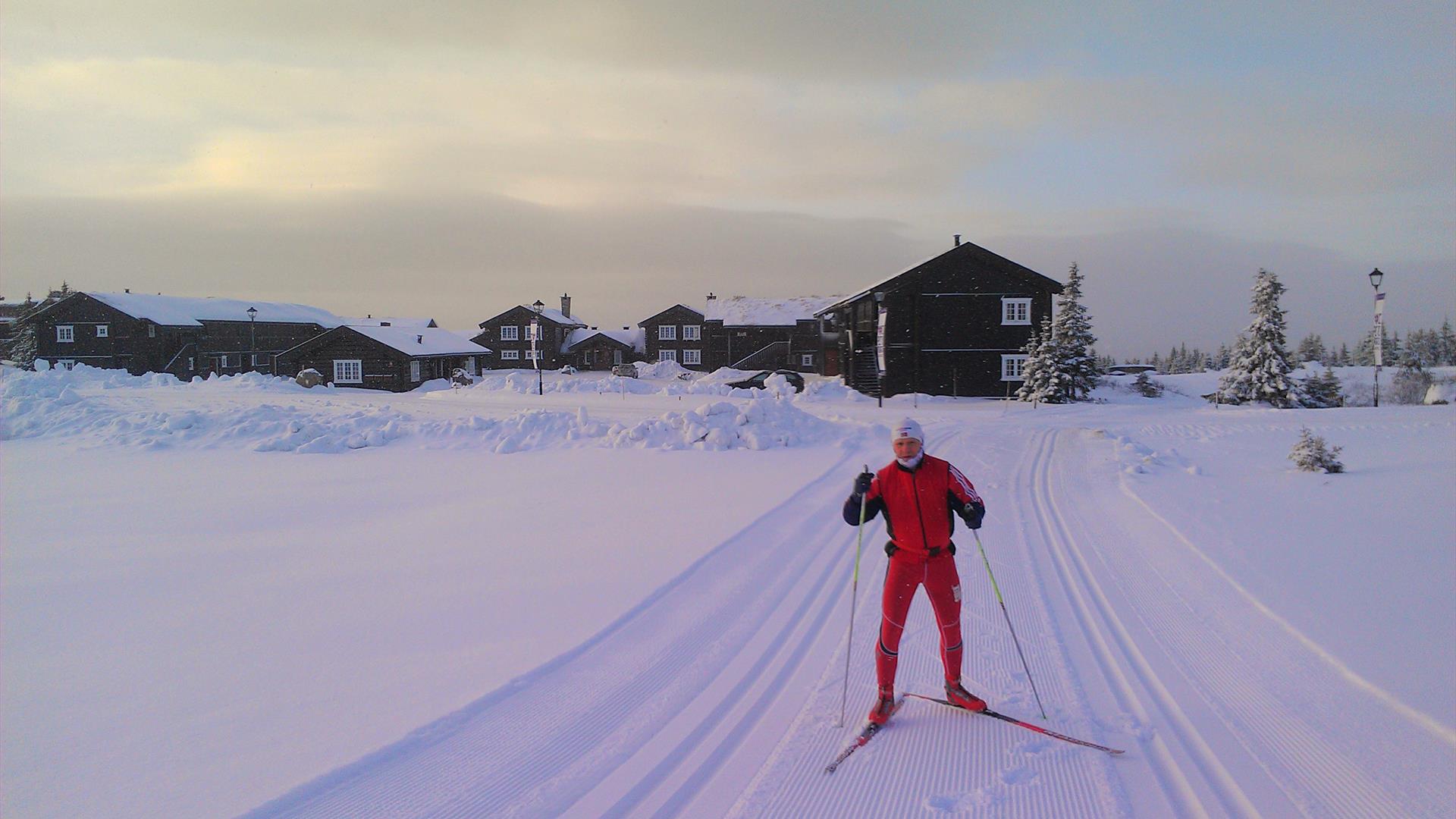 Skiing at Ilsetra