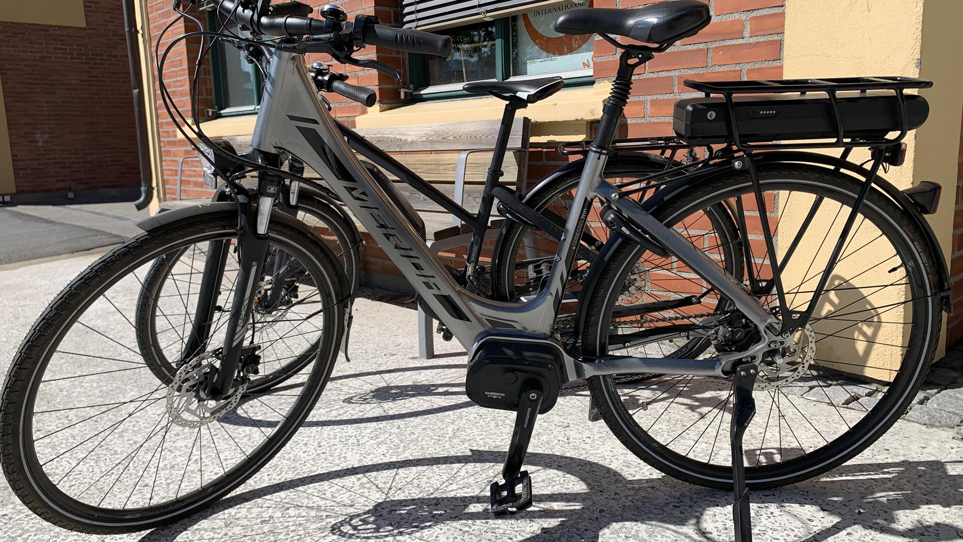 Electric bicycles at Lillehammer