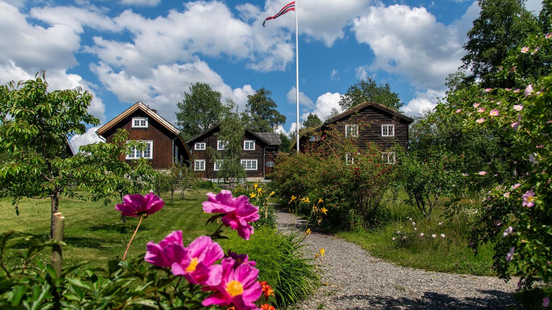 Hagen i Bjerkebæk en sommerdag