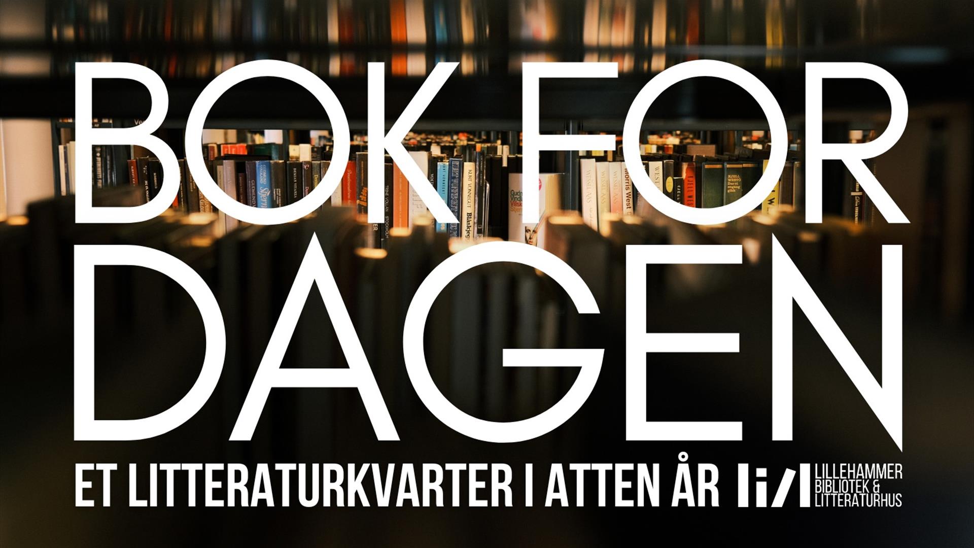 Bok for dagen banner