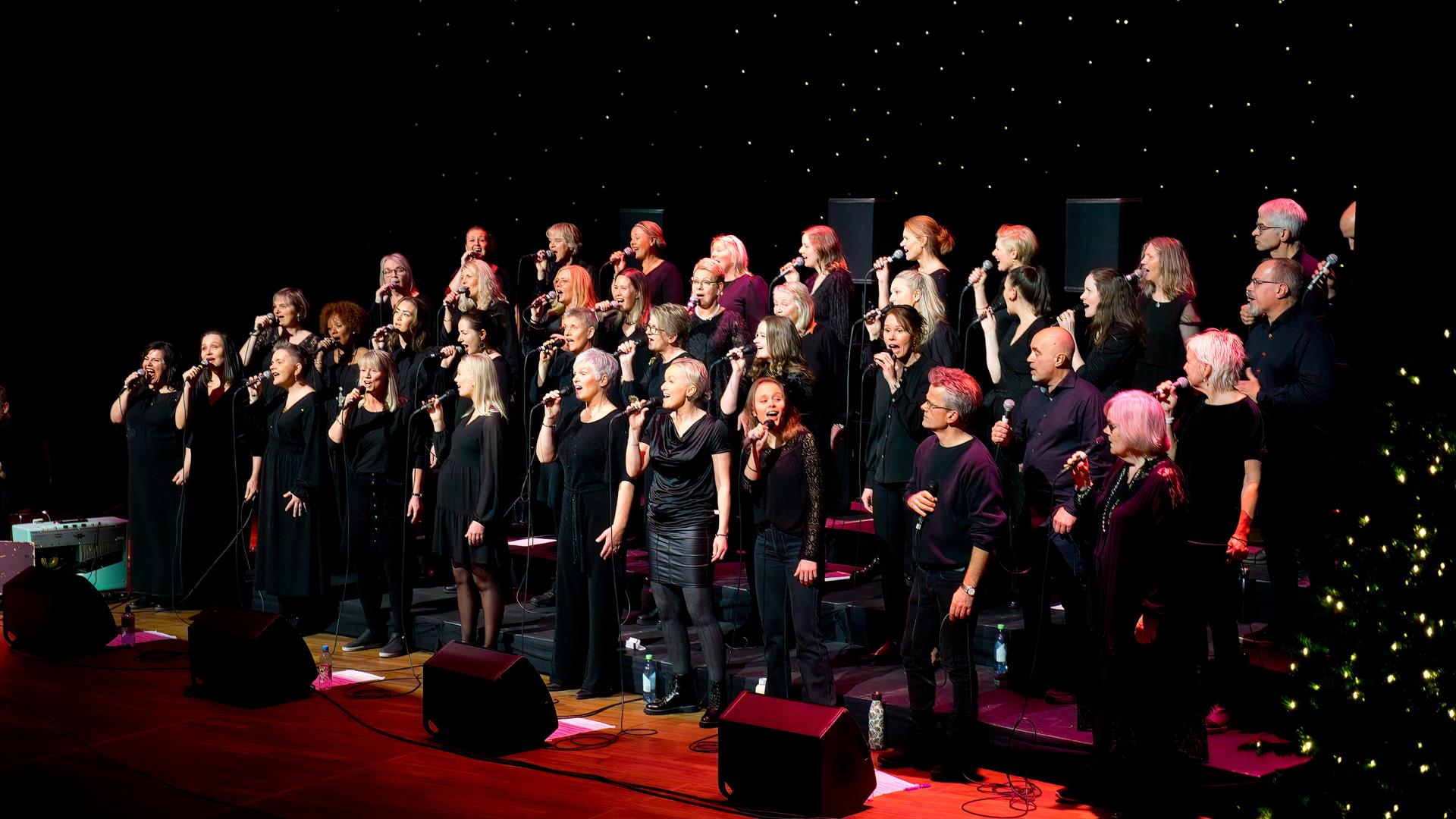 Julekonsert med Fåberg Gospelkor med band.