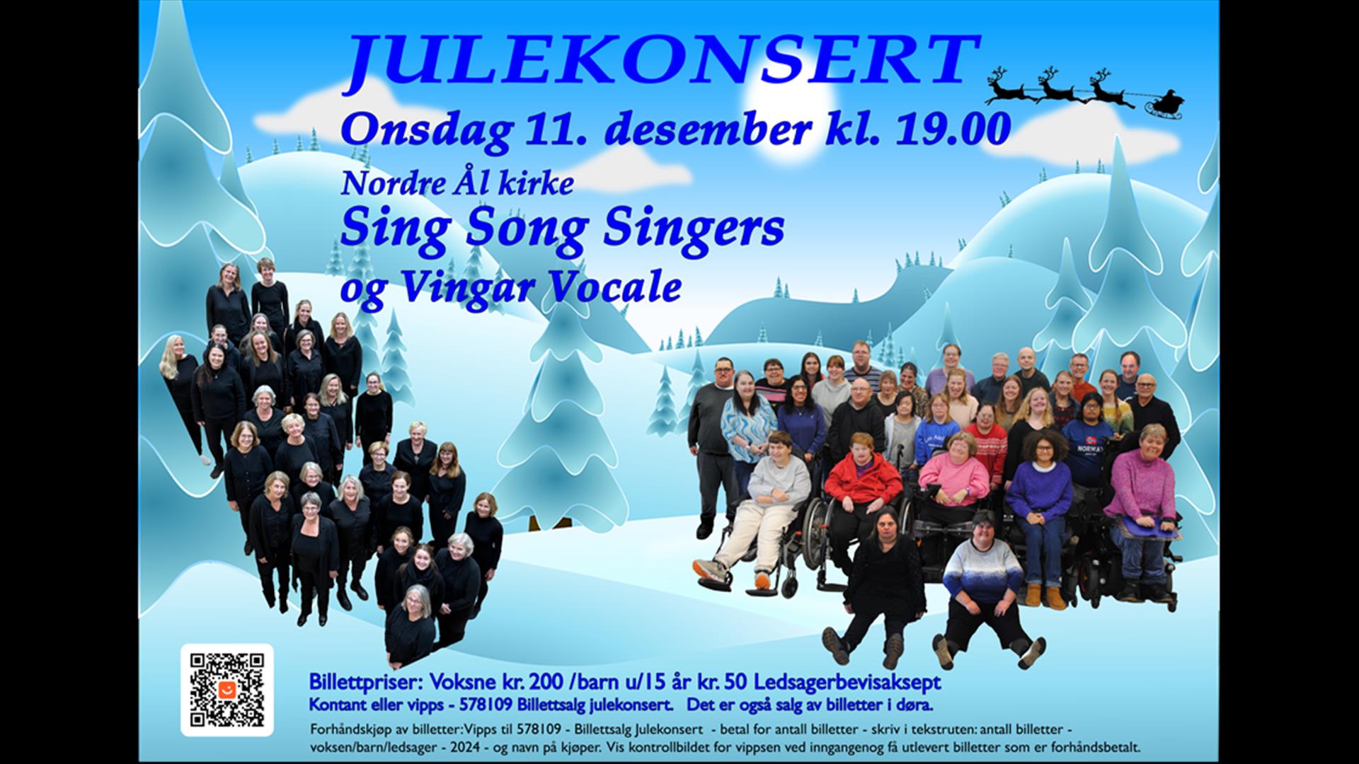 Julekonsert Sing Song Singers