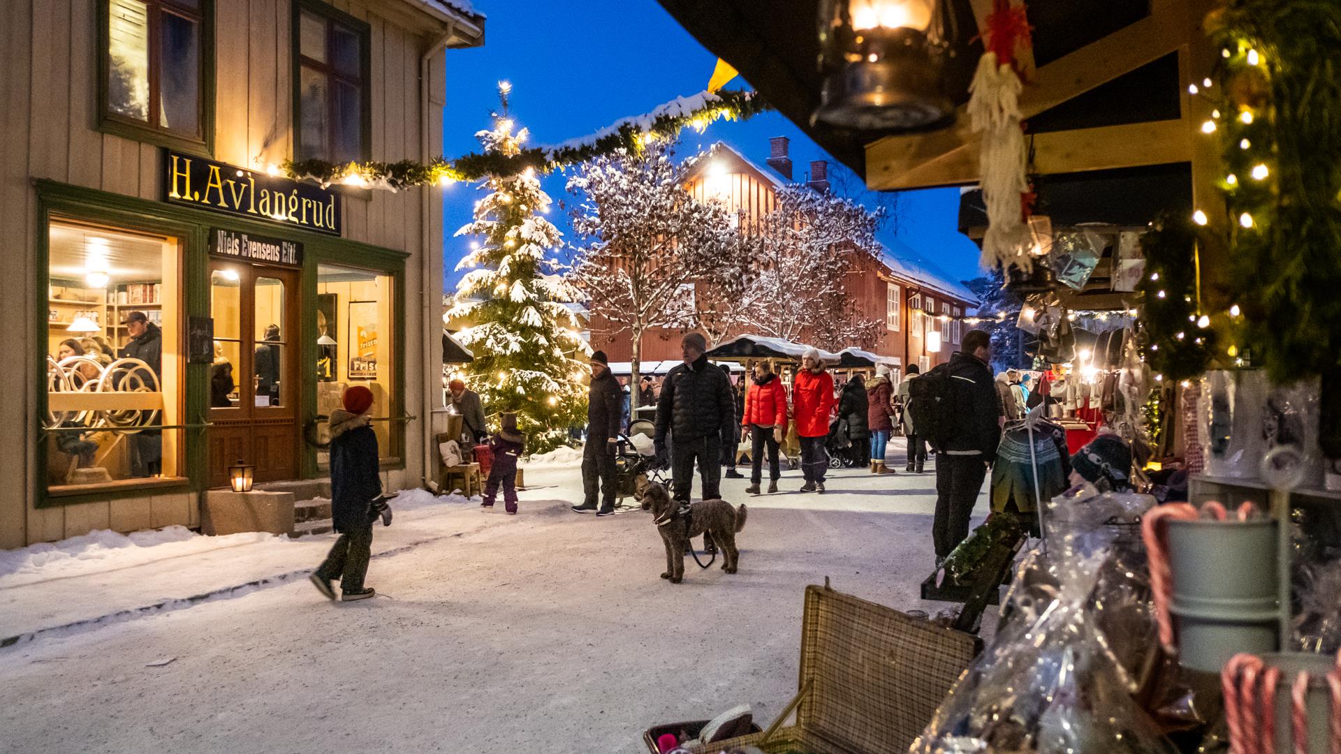 Christmas Market at Maihaugen.