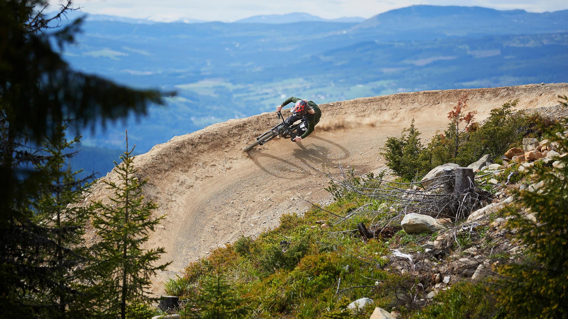 Downhill sykling Hafjell Bike Park
