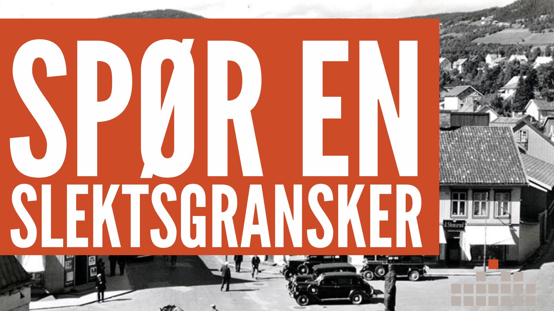 Banner, spør en slektsgransker