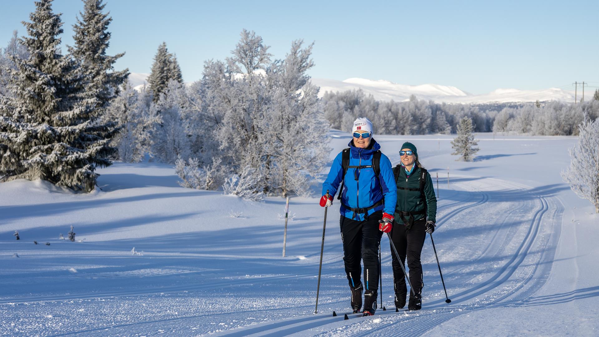 Groomed trails Norway