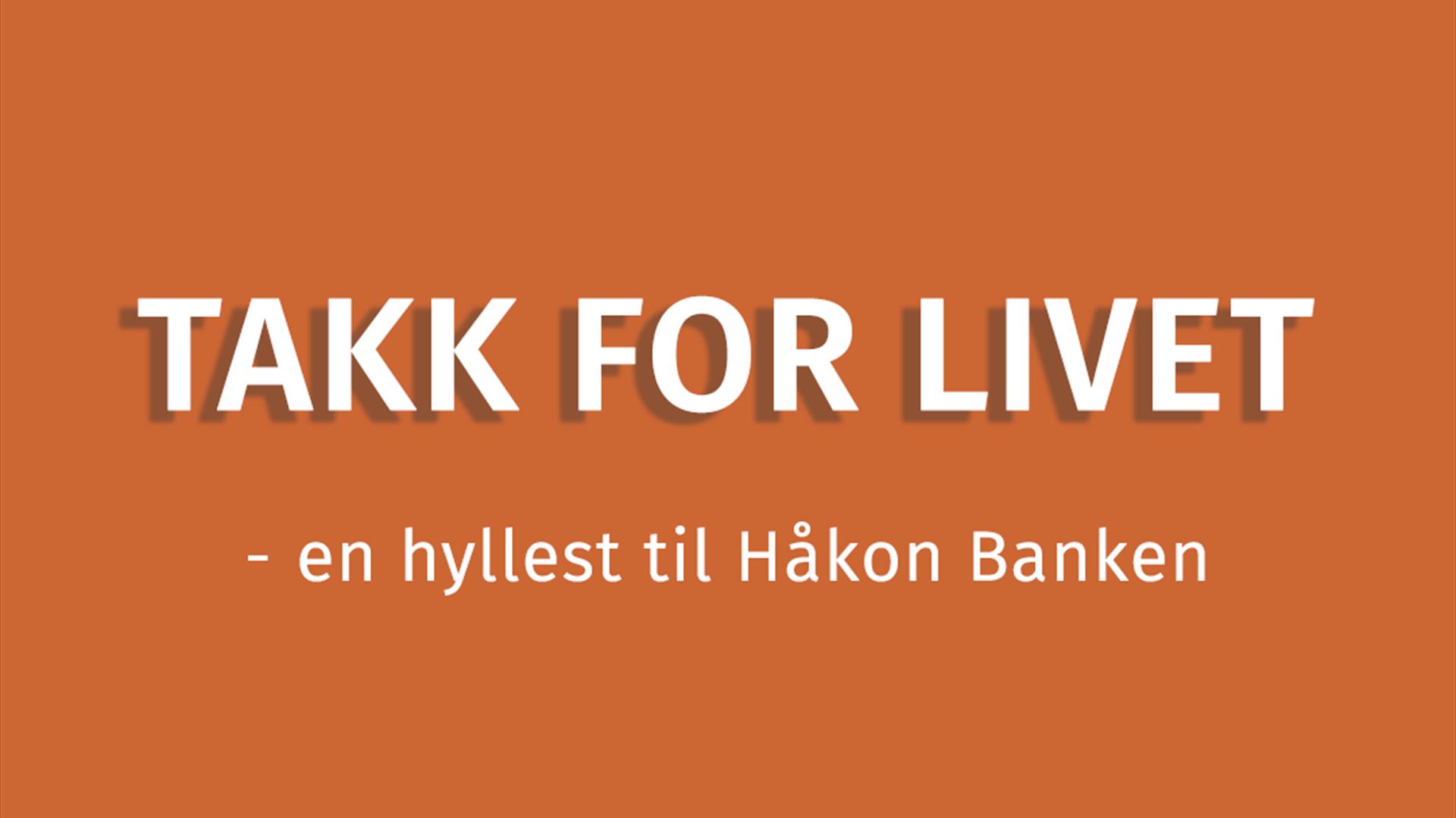 Teaterkonsert om Håkon Banken. Teater Innlandet