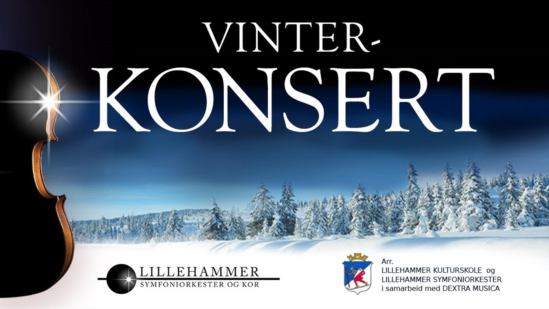 Vinterkonsert med Lillehammer symfoniorkester og Lillehammer kulturskole