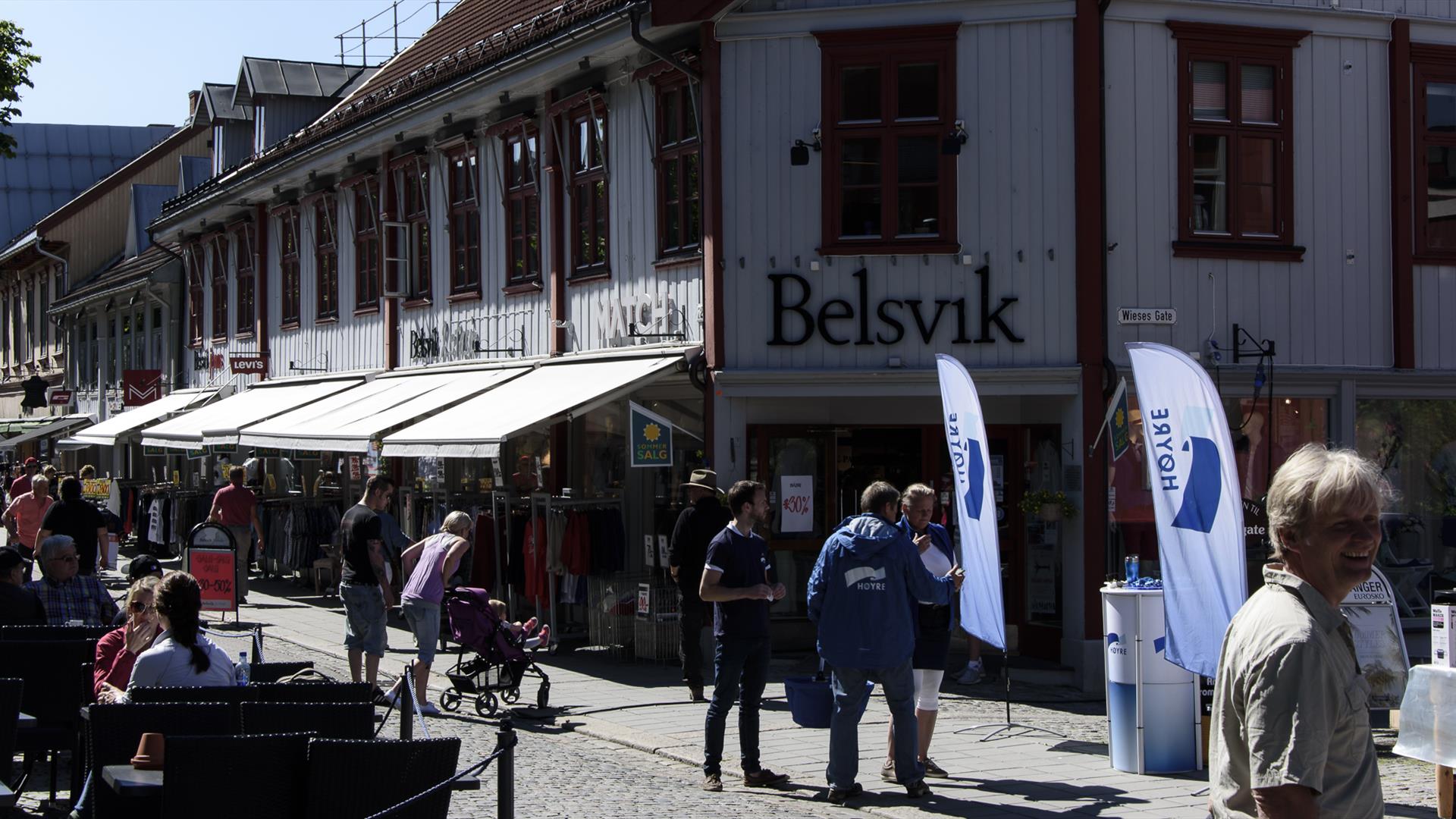 Gågata i Lillehammer