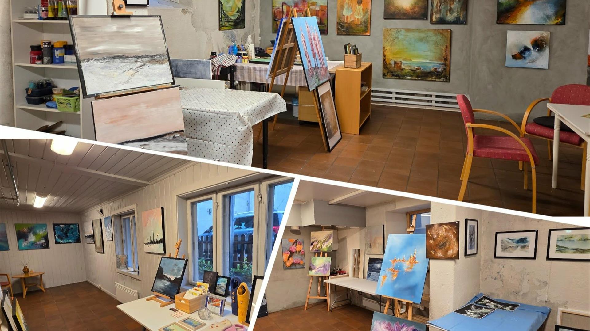 Atelier penselstrøks galleri/lokale