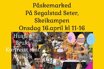 Påskemarked på segalstad seter