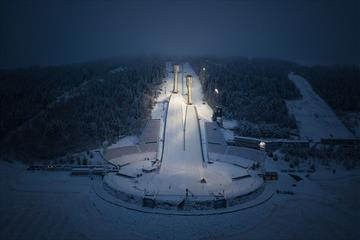 Lysgårdsbakkene Jumping Area - winter