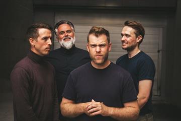 kvartetten Gaute Lein, Lars Jemterud, Ørnulf Dyve og Kasper Dyve.