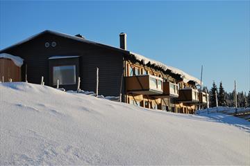 The apartments in winter, Nordseter Fjellpark