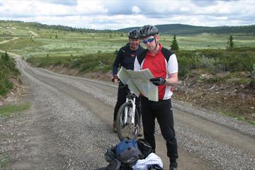 Die Alm Strassse in Øyerfjellet (60,6 km)