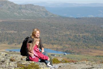 Utsikt fjelltur