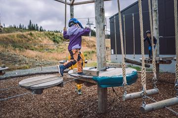 Climbing Park in Hafjell Bike Park