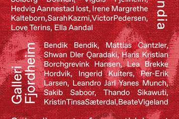 Plakat ØU. Verk av Bendik Bendik.