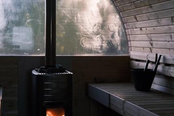 Stemningsbilde på Kroken Sauna