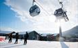 The gondola in Hafjell Alpine Center