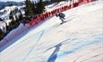 Downhill skiing in Kvitfjell