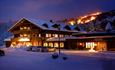 Hunderfossen Hotel & Resort i vinterpryd