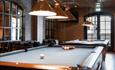 The pool table at Scandic Hafjell