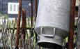 Milk churn outside at Telemarkstunet