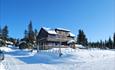 Large cabin at Nordseter, winter