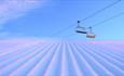 Ski lift in Kvitfjell