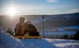 Tobogganing in Kanthaugen Lillehammer