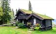 Timber houses at Telemarkstunet