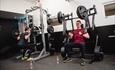 Weightlifting in Håkons hall sports center