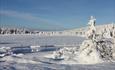 Winter landscape Hafjell, Gaiastova