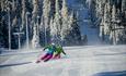 Alpine skiing in Kvitfjell