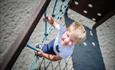 Climbing net in Mageli Camping