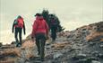 Walking in the mountains