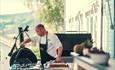 Barbecue on the terrace