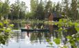 Canoing.