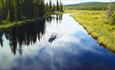 Canoeing in Åstdalen