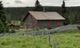 The house at the Gammelskolla mountain farm