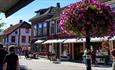 From the pedestrian street in Lillehammer, summer