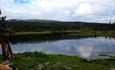 Åsta river towards the mountain Tuva