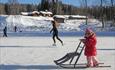Skøytebane på Breisjøen