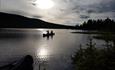 Canoeing in Åstdalen